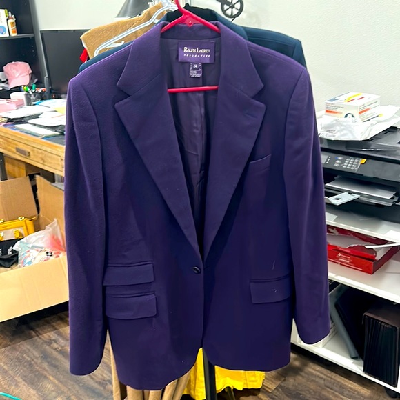 Ralph Lauren Vintage Purple Label Jacket (Size 14) - Picture 2 of 9